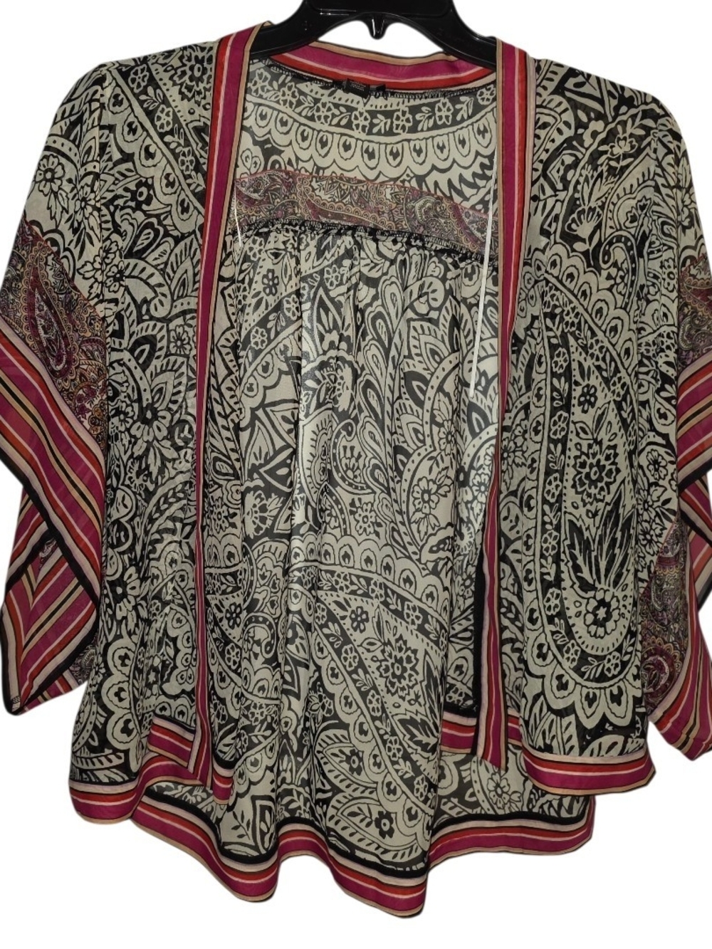 New Directions Open Front Duster Size Large